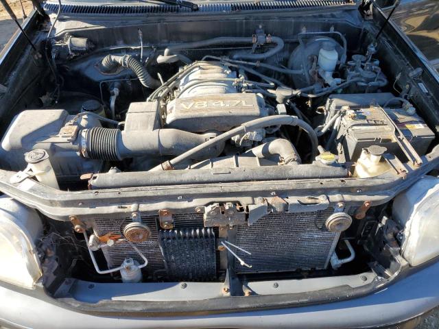 5TBBT4416YS016036 - 2000 TOYOTA TUNDRA ACCESS CAB შავი ფოტო 11