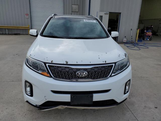 5XYKW4A7XFG550495 - 2015 KIA SORENTO SX WHITE photo 5