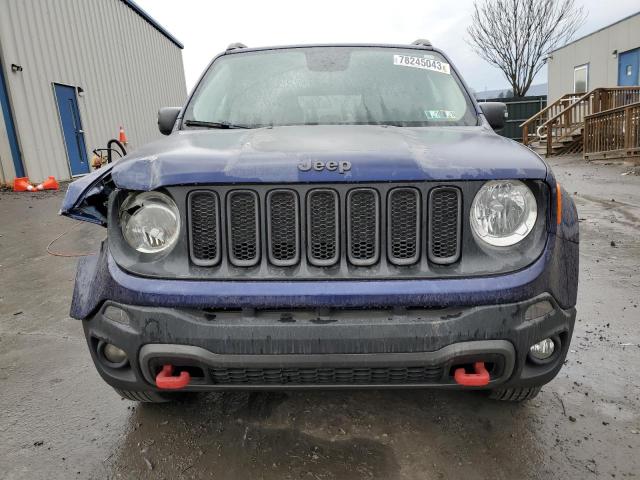 ZACCJBCB3HPE72542 - 2017 JEEP RENEGADE TRAILHAWK BLUE photo 5