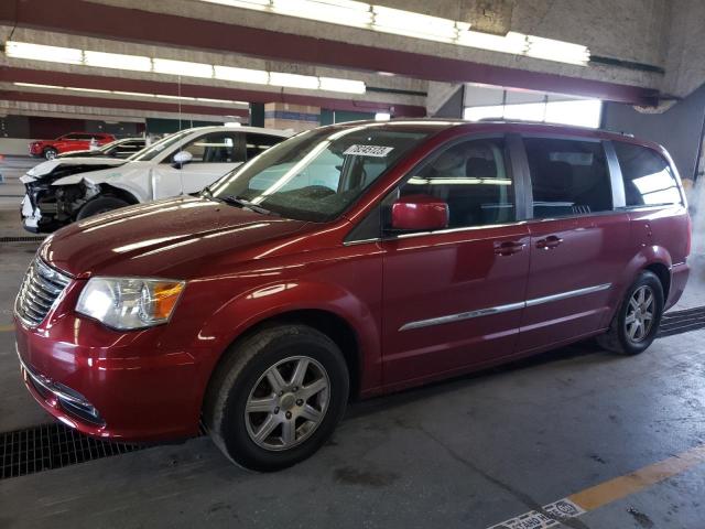 2A4RR5DGXBR675360 - 2011 CHRYSLER TOWN & COU TOURING RED photo 1