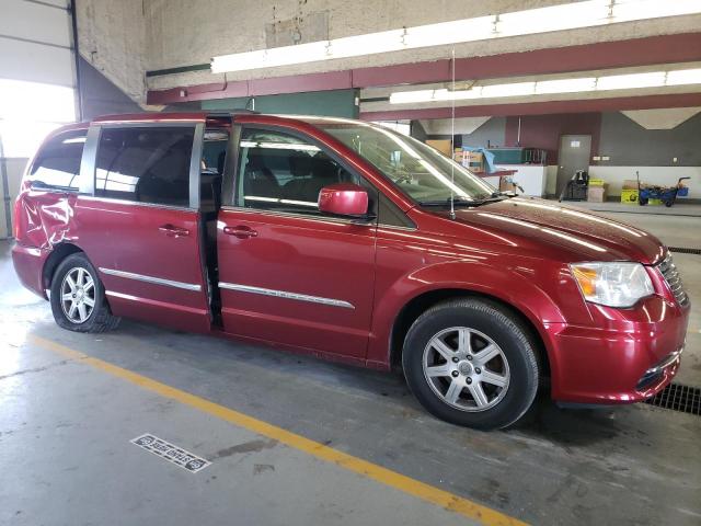 2A4RR5DGXBR675360 - 2011 CHRYSLER TOWN & COU TOURING RED photo 4