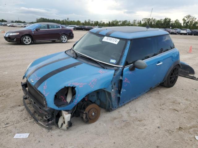 WMWSU3C51DT545471 - 2013 MINI COOPER BLUE photo 1