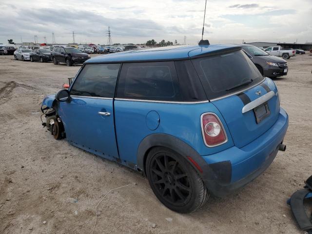 WMWSU3C51DT545471 - 2013 MINI COOPER BLUE photo 2