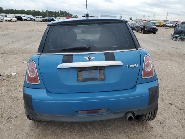 WMWSU3C51DT545471 - 2013 MINI COOPER BLUE photo 6