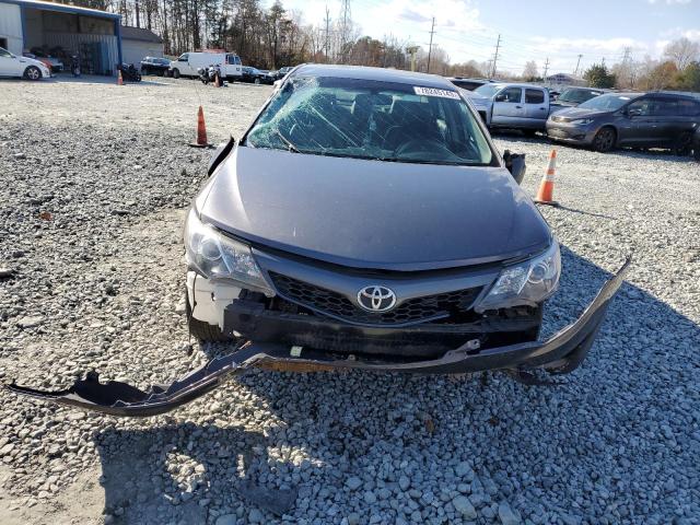 4T1BF1FKXEU393667 - 2014 TOYOTA CAMRY L GRAY photo 5