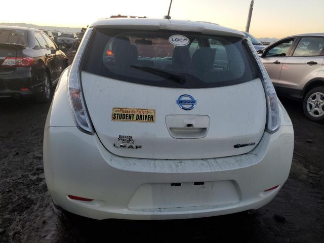 1N4BZ0CP1GC308431 - 2016 NISSAN LEAF SV WHITE photo 6