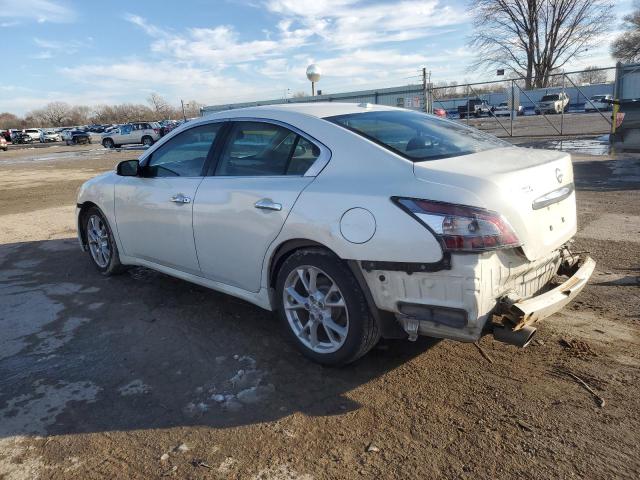 1N4AA5AP7DC829569 - 2013 NISSAN MAXIMA S WHITE photo 2