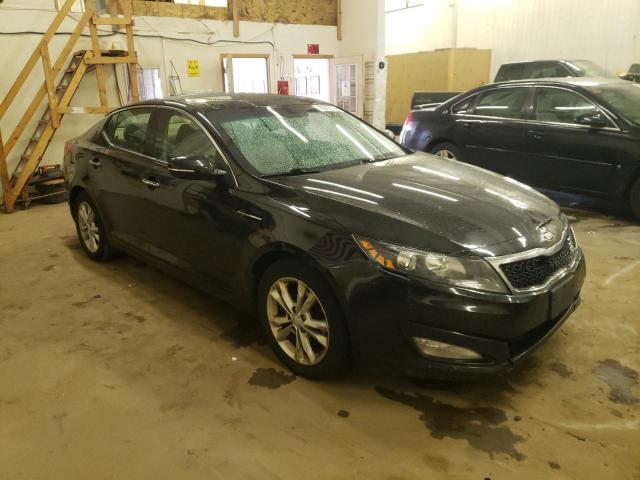 5XXGN4A76DG113331 - 2013 KIA OPTIMA EX BLACK photo 4