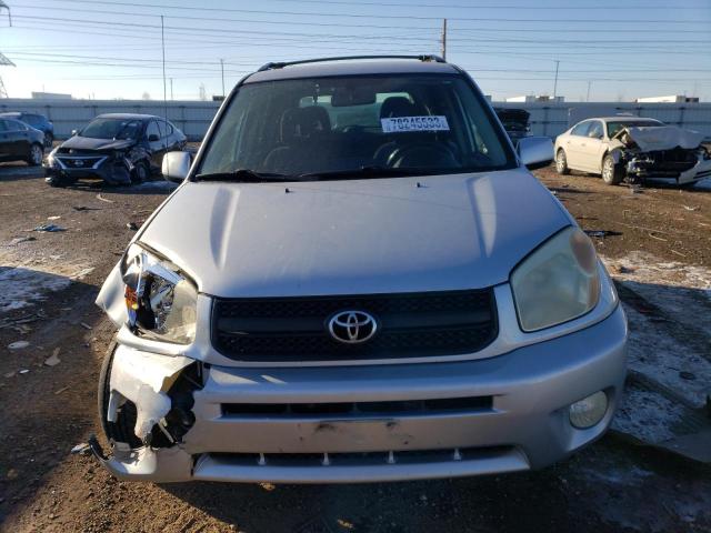 JTEGD20V750083035 - 2005 TOYOTA RAV4 SILVER photo 5