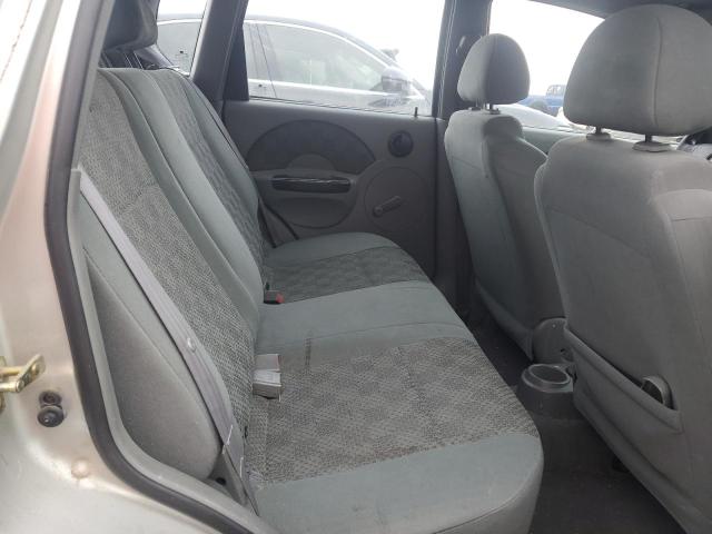 KL1TD62615B356689 - 2005 CHEVROLET AVEO BASE Gümüş foto 10