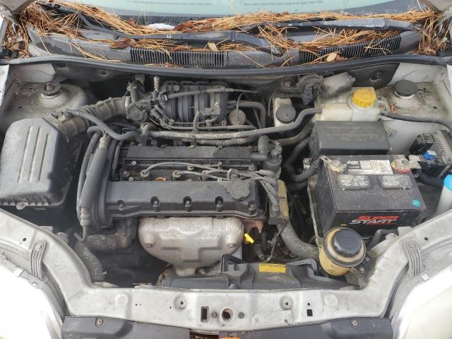 KL1TD62615B356689 - 2005 CHEVROLET AVEO BASE Gümüş foto 11