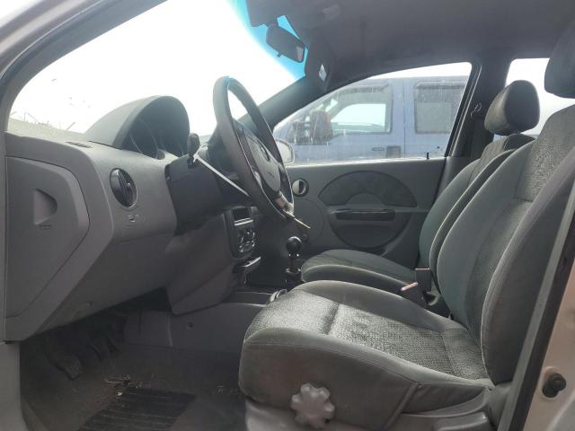 KL1TD62615B356689 - 2005 CHEVROLET AVEO BASE Gümüş foto 7