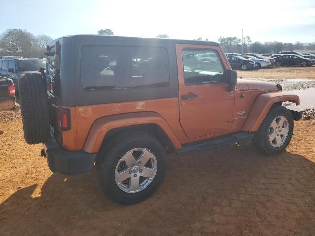 1J4GA5D10BL505561 - 2011 JEEP WRANGLER SAHARA ORANGE photo 3