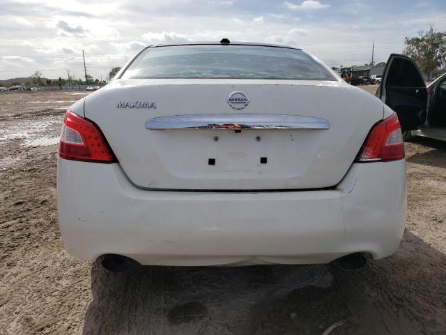 1N4AA51E79C849343 - 2009 NISSAN MAXIMA S WHITE photo 6