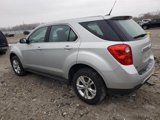 2GNALBEK7C1158658 - 2012 CHEVROLET EQUINOX LS SILVER photo 2