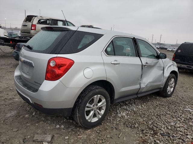 2GNALBEK7C1158658 - 2012 CHEVROLET EQUINOX LS SILVER photo 3