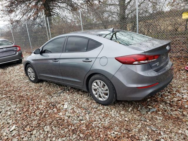 KMHD74LF5HU367979 - 2017 HYUNDAI ELANTRA SE GRAY photo 2