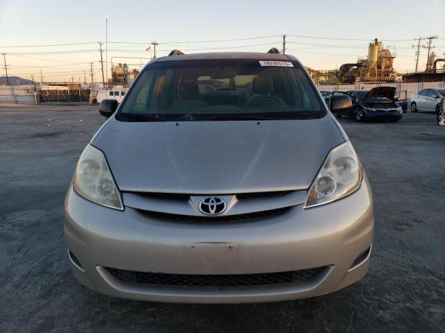 5TDZK23C77S073649 - 2007 TOYOTA SIENNA CE SILVER photo 5