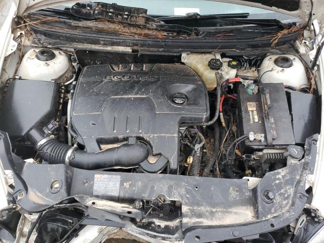 1G1ZC5E0XCF309859 - 2012 CHEVROLET MALIBU 1LT 奶油色 照片 11