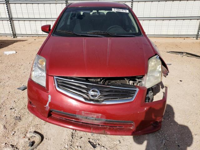 3N1AB6AP1BL656312 - 2011 NISSAN SENTRA 2.0 RED photo 5