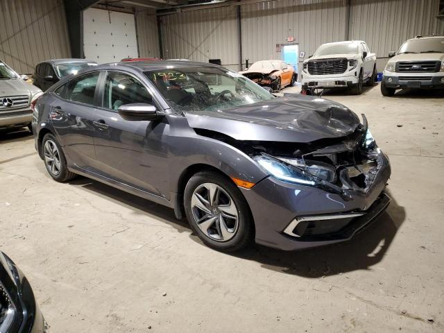 2HGFC2F62KH541933 - 2019 HONDA CIVIC LX GRAY photo 4