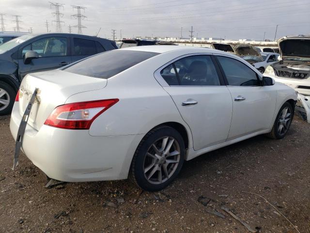 1N4AA51E99C827876 - 2009 NISSAN MAXIMA S WHITE photo 3