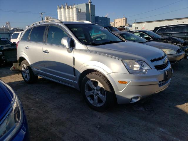 3GNAL4EK5ES679493 - 2014 CHEVROLET CAPTIVA LTZ SILVER photo 4