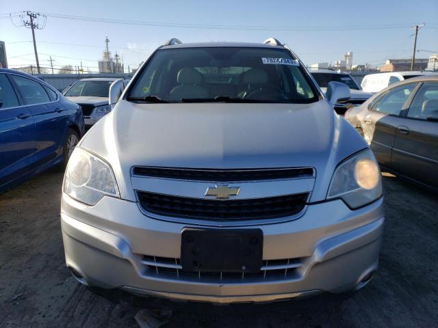 3GNAL4EK5ES679493 - 2014 CHEVROLET CAPTIVA LTZ SILVER photo 5