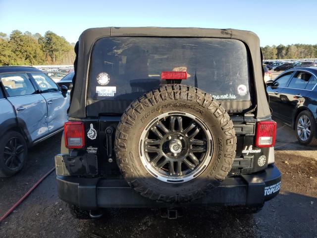 1C4AJWAG5FL644262 - 2015 JEEP WRANGLER SPORT BLACK photo 6