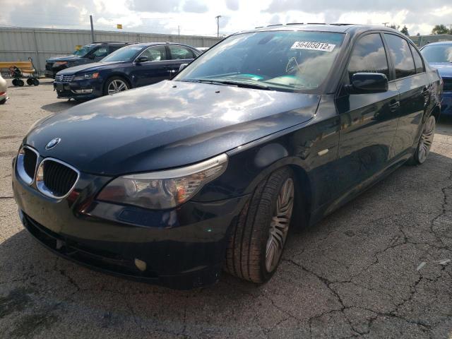 WBANW53508CT48414 - 2008 BMW 550 I BLACK photo 2