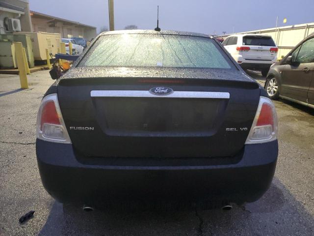 3FAHP08118R113775 - 2008 FORD FUSION SEL BLACK photo 6