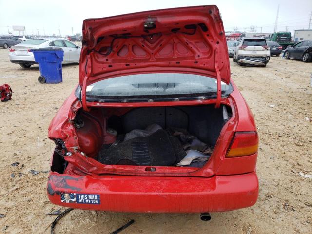 1N4AB42D1TC517936 - 1996 NISSAN 200SX BASE RED photo 6