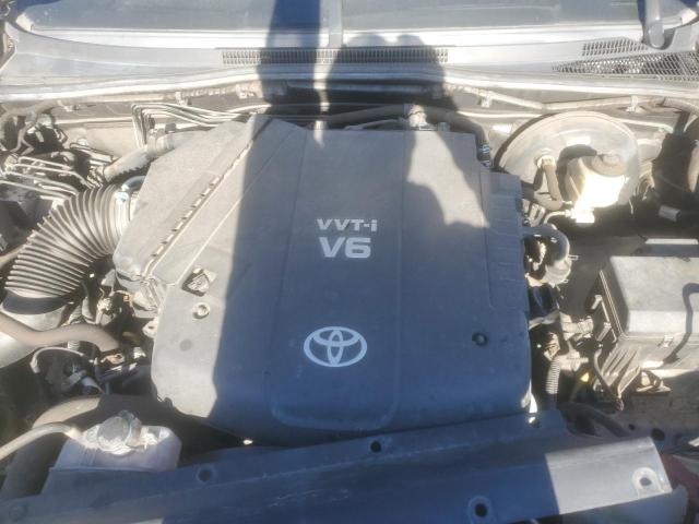 3TMJU4GN6EM158719 - 2014 TOYOTA TACOMA DOUBLE CAB PRERUNNER GRAY photo 11