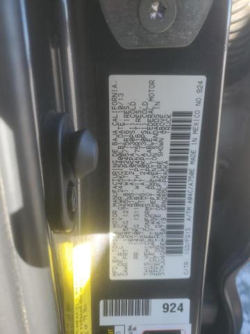 3TMJU4GN6EM158719 - 2014 TOYOTA TACOMA DOUBLE CAB PRERUNNER GRAY photo 12