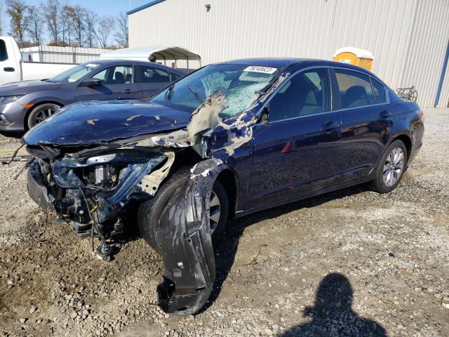 1HGCP2F38AA175079 - 2010 HONDA ACCORD LX BLUE photo 1