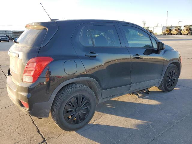 3GNCJKSB0HL228221 - 2017 CHEVROLET TRAX LS BLACK photo 3