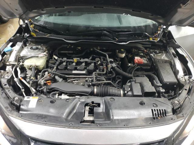 19XFC1F38KE002677 - 2019 HONDA CIVIC EX SILVER photo 11