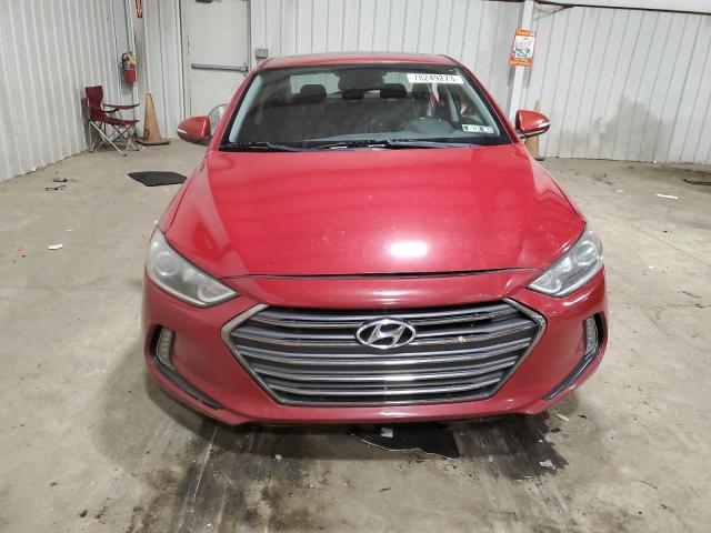 5NPD84LF3HH116521 - 2017 HYUNDAI ELANTRA SE RED photo 5