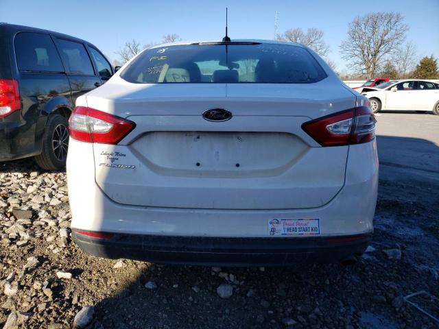 3FA6P0G79ER338907 - 2014 FORD FUSION S WHITE photo 6