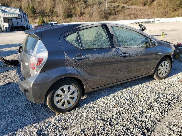 JTDKDTB39C1527376 - 2012 TOYOTA PRIUS C GRAY photo 3