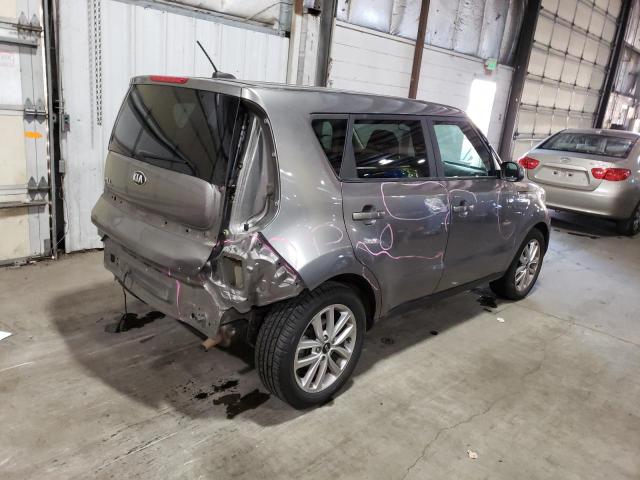 KNDJP3A54J7550077 - 2018 KIA SOUL + GRAY photo 3