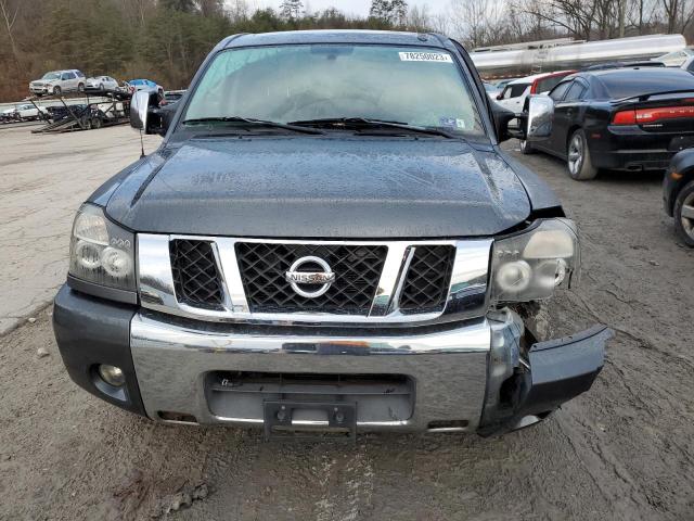 1N6AA07C69N311351 - 2009 NISSAN TITAN XE GRAY photo 5