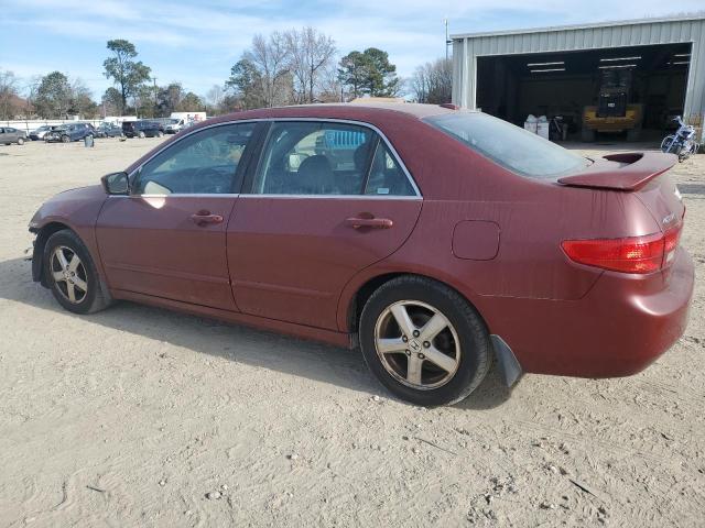 1HGCM56775A082198 - 2005 HONDA ACCORD EX BURGUNDY photo 2