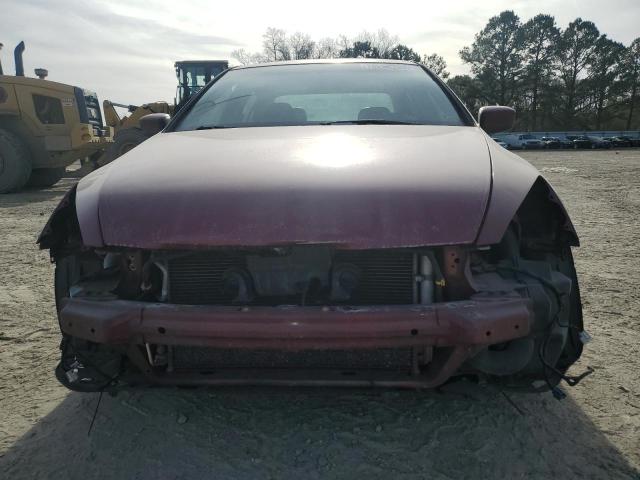 1HGCM56775A082198 - 2005 HONDA ACCORD EX BURGUNDY photo 5