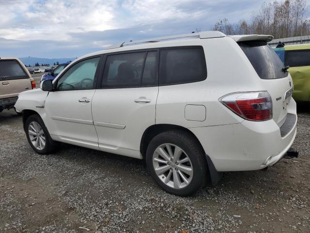 JTEEW44A282011267 - 2008 TOYOTA HIGHLANDER HYBRID LIMITED WHITE photo 2