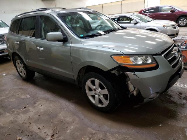 5NMSH73E38H227647 - 2008 HYUNDAI SANTA FE SE GRAY photo 4