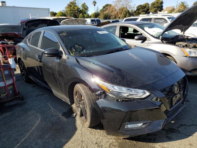 3N1AB8DV3NY308475 - 2022 NISSAN SENTRA SR BLACK photo 4