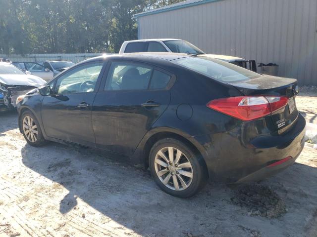 KNAFX4A6XE5142475 - 2014 KIA FORTE LX BLACK photo 2