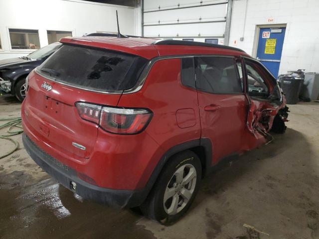 3C4NJDBBXKT792432 - 2019 JEEP COMPASS LATITUDE RED photo 3