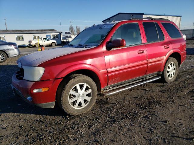 5GADT13S842358311 - 2004 BUICK RAINIER CXL RED photo 1